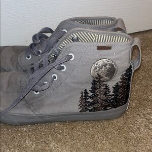 Gray High-Top BANGS: Carolina Trail